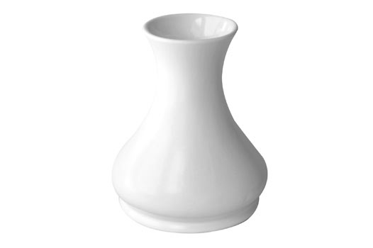 Kameninová váza malá, biela