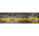 Koberec behúň do kuchyne s protišmykovou úpravou 7265 Kvety šírka 50 cm, metráž