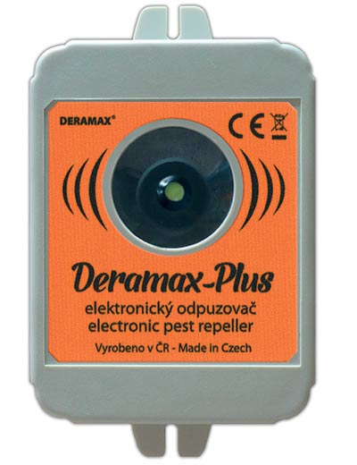 Ultrazvukový odháňač škodcov Deramax Plus