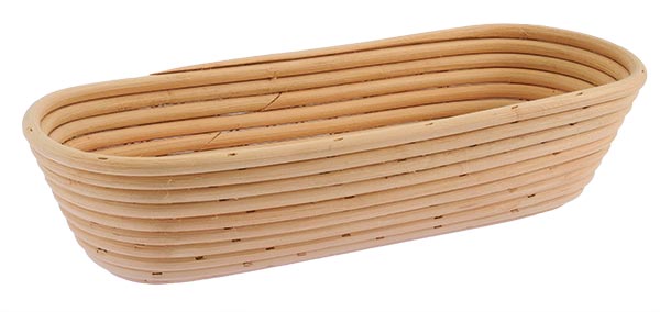 Ošatka na kysnutie chleba oválna 1,25 kg, 34 x 13 cm
