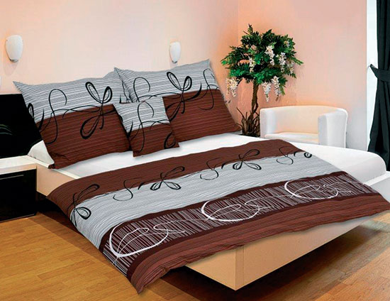 Bavlnená posteľná bielizeň Karoline 09, 140 x 200 cm, 70 x 90 cm