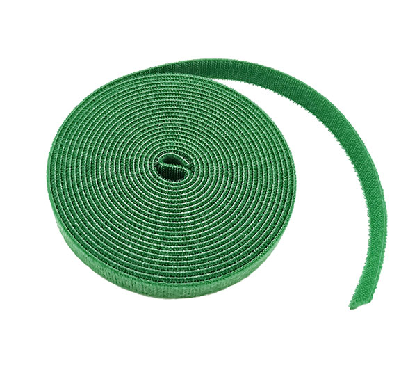 Nastaviteľné sťahovacie viazacie pásky na suchý zips 7540, 1,5 x 500 cm, zelená