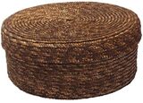 Chlebník vykladaný textilom okrúhly s obrúskom pr. 26 cm
