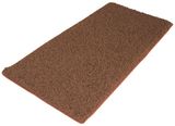 Kusový koberec Shaggy 65 x 133 cm - hnedý