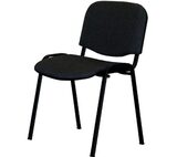 Konferenčné stohovateľná stolička VISI čierna, Idea nábytok