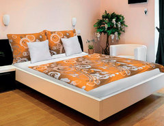 Krepová posteľná bielizeň Karoline 25, 140 x 200 cm, 70 x 90 cm