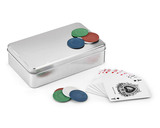 Poker set v boxe, karty a žetóny Adodo 1168