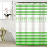 Kúpeľňový záves PVC 180 x 180 cm, zelená