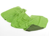 Chladivý uterák 30 x 80 cm, zelený
