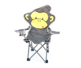 Detské kreslo zvieratká 6505 Opica do 60 kg, sivá