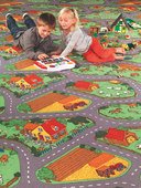 Detský koberec Farma 95 x 200 cm