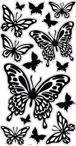 Samolepky na stenu - motýlky