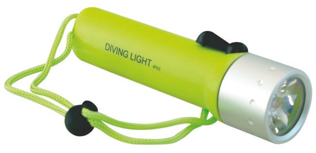 LED svietidlo pod vodu na potápanie