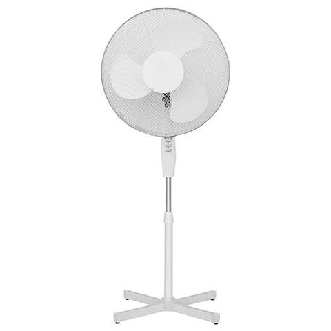 Stojanový ventilátor 6483 42W, 40 cm, biela